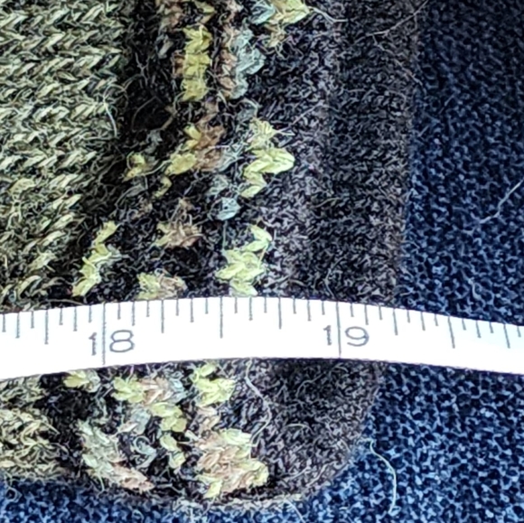 Alpaca Imports Hooded Zip Up Sweater Men's US Large* Olive Green - Picture 10 of 10